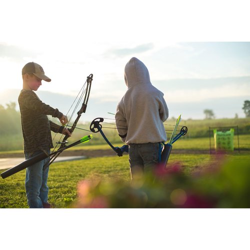Genesis Original Lightweight Archery Compound Bow and Arrow Set, Draw Hand - Right, Carbon