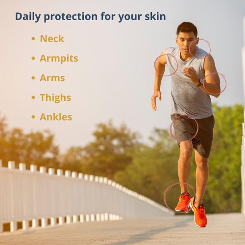 LINTOPIC Anti-Friction Cream – Prevents Chafing & Skin Irritation | Non-Staining, Fast-Absorbing Formula | Ideal for Athletes, Running, Cycling & Daily Protection (100ml)