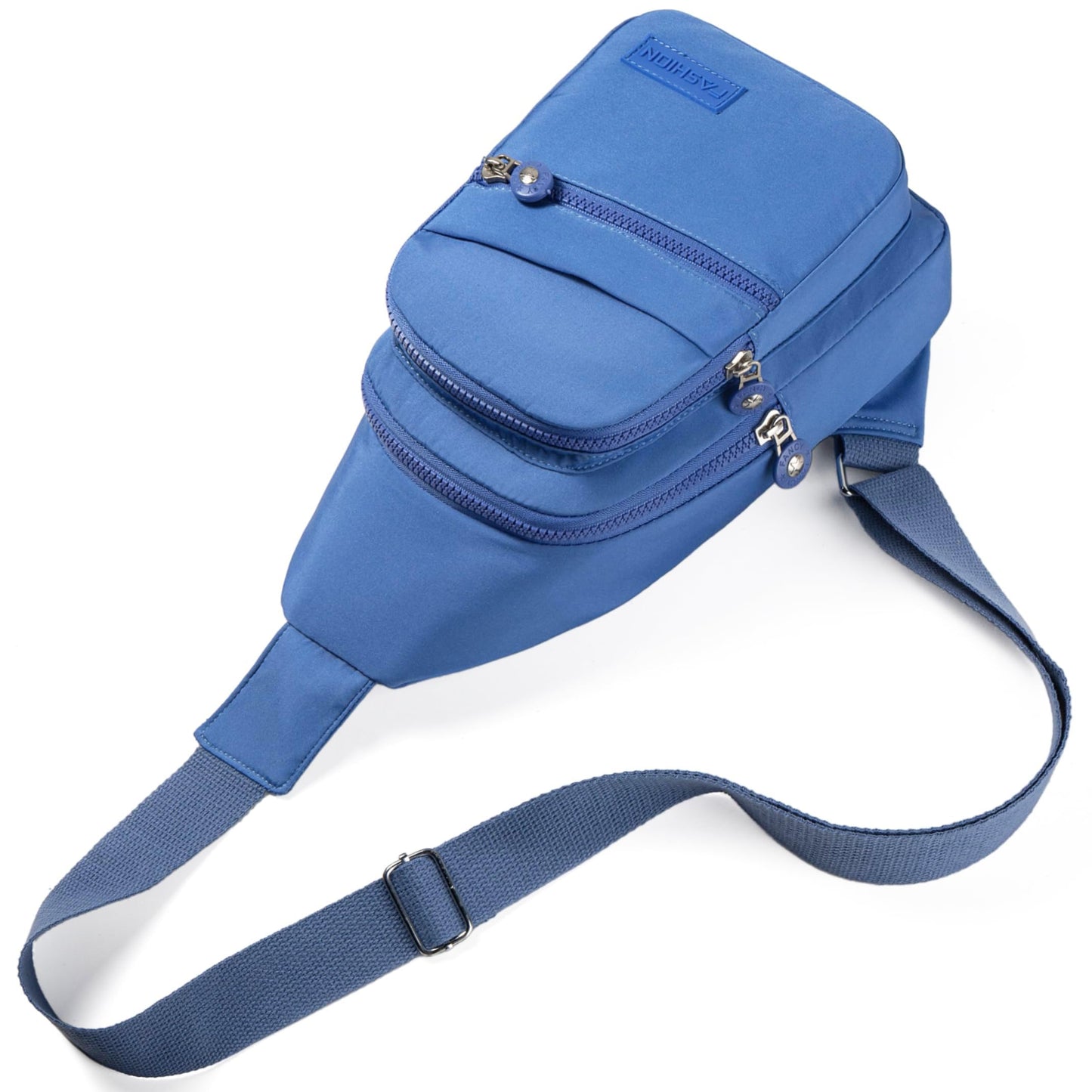 Banelu Small Sling Backpack Crossbody Bags for Women Men, Small Sling Bag Cross Body Bag Fanny Packs Crossbody Purses - Blue
