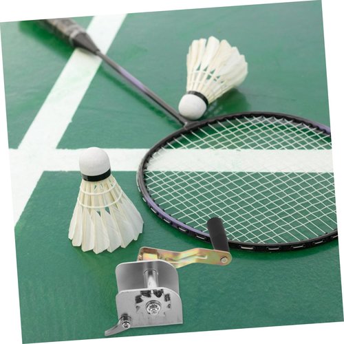 Alasum Sport Volleyball Net Tension Assembly Hand Crank Tensioner Winch Easy to Install Weatherproof Metal