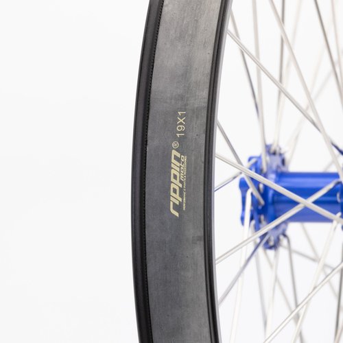 Rippin Moto 18 Inch x 1.25 Inch Motorcycle Rim Strip (18" x 1.25"), Durable Rubber, Tube Protection with Valve Stem Hole - Replacement for Worn or Damage Rim Strips