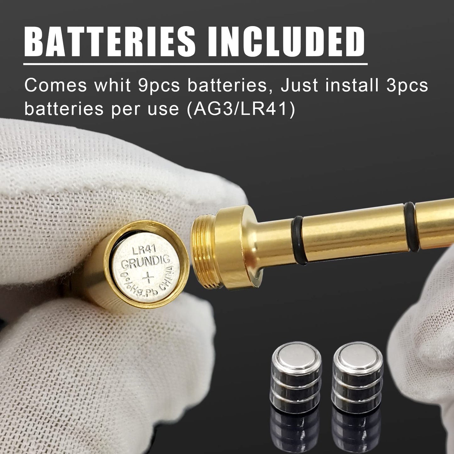 Angeebin Special Laser Boresighter End Barrel Laser Bore Sight Accurately and Easy to Fit Revolvers Pistols Rifle and Air Guns (.22LR/.223REM)