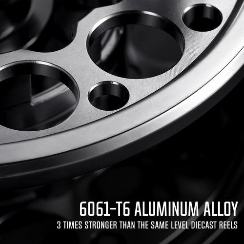Piscifun Sword Fly Fishing Reel with Line, Pre-Loaded CNC-Machined Aluminum Alloy Fly Reel, Light Weight and Corrosion Resistance Design, 5/6wt Gunmetal