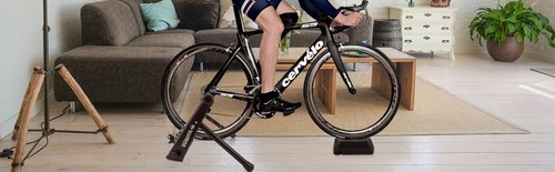 Bike Trainer Stand Steel Bicycle Exercise Fluid Magnetic Stand with Front Wheel Riser Block
