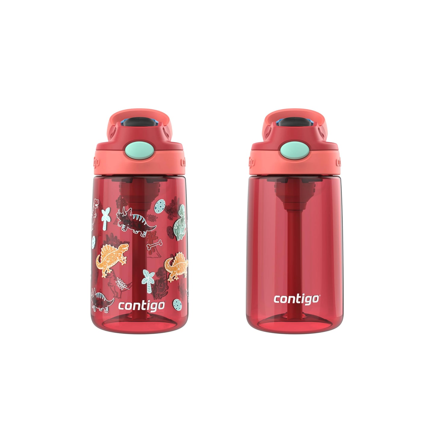 Contigo Kids Water Bottle with Redesigned AUTOSPOUT Straw, 14 oz