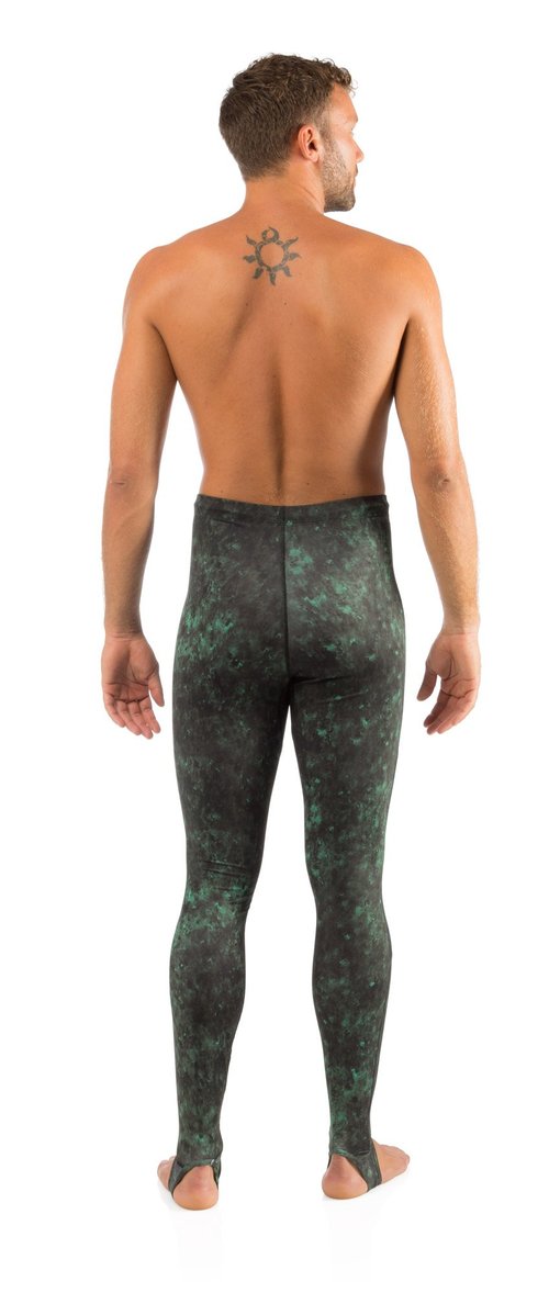 Cressi Hunter Rash Guard Pants, Camo Green, XXL