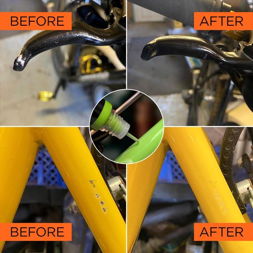 Nukeproof Bike Touch-Up Paint - Aubergine - GPaint 10ml Bottle - Touch-Up Paint Kit for Scratched or Chipped Bike Frames - GPaint Bike Paint