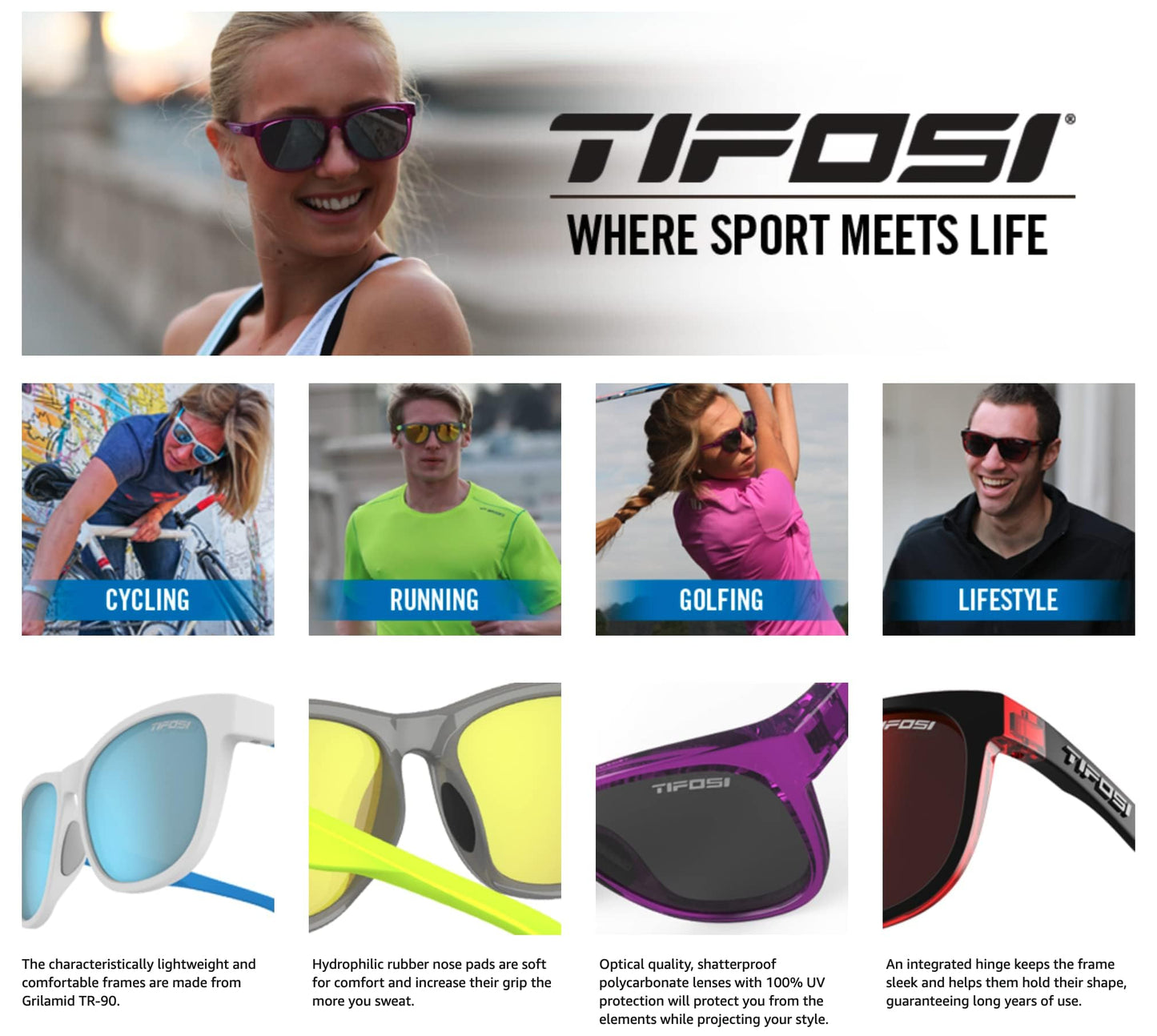 Tifosi Optics Swank Sunglasses (Satin Electric Green/Smoke Lens Bright Blue Mirror)