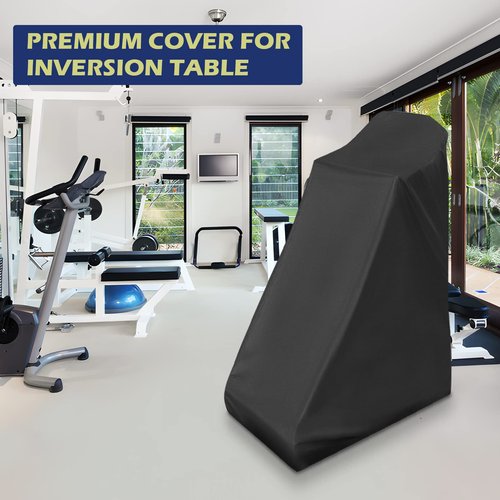Guisong Inversion Table Protective Cover with Zipper, Waterproof& Dustproof Cover for Inversion Chair and Inverter Tables,Inverter Machine Covers Fit Most Inversion Table-Indoor or Outdoor