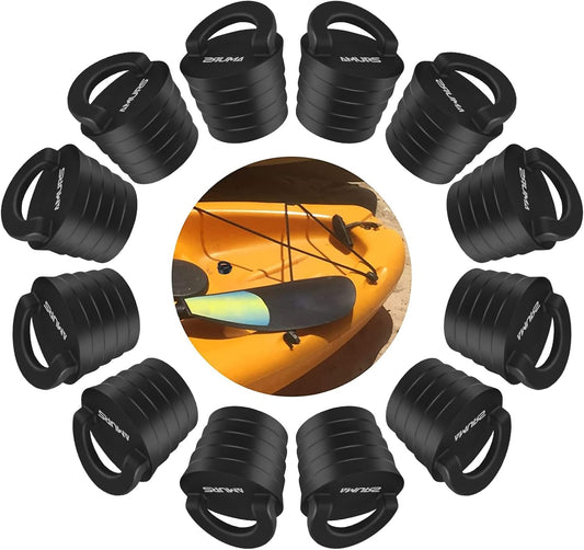 Kayak Scupper Plug Kit Scupper Plugs Drain Holes Stopper with Silicone Handle Universal Kayak Plugs for sit on top of Kayak Canoe Boat