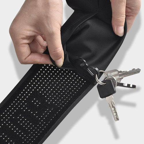 Running Belt Fanny Pack for Men Women Slim Waist Bag, Workout Fitness Phone Holder for Exercise Marathon Jogging-Black (1, black)