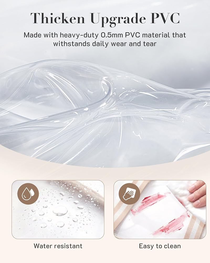 Missnine Classic Khaki Clear Stadium Backpack - Anti-Theft Mini See-Through Bag for Concerts & Sports
