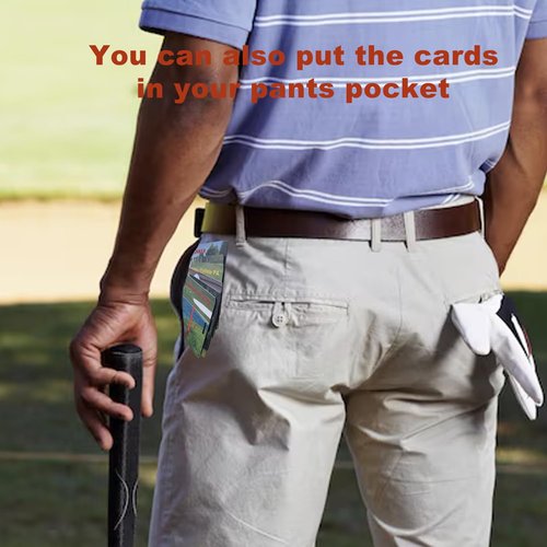 WIGERLON Golf Rules Cards for Golf Bag，Golf Rules Quick Reference 2024-2025，Usga Rules of Golf 2025 Pocket Size，Golf Gift for Beginner Golfers and Seasoned Golfers