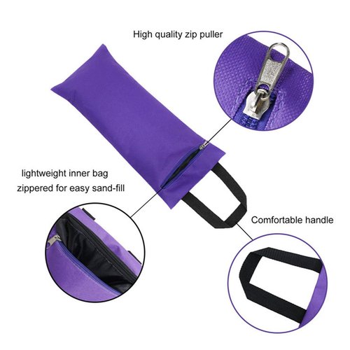 CHENZILIN Foldable Filled Sandbag with Single Handle for Weights and Resistance