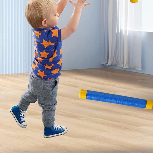 LFMUDNE Catching Sticks Games,Falling Sticks Catching Game Toy,Hand Eye Coordination Reaction Training Toy,Adjustable 3 Speed Reaction Training Drop Stick Game,Game Stick Reflex Training Gift