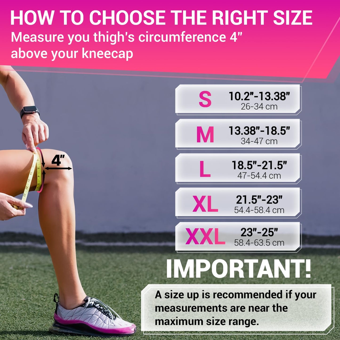 DR. BRACE ELITE Knee Brace with Side Stabilizers & Patella Gel Pads for Maximum Knee Pain Support and fast recovery for men and women-Please Check How To Size Video (X-Large, Orion)