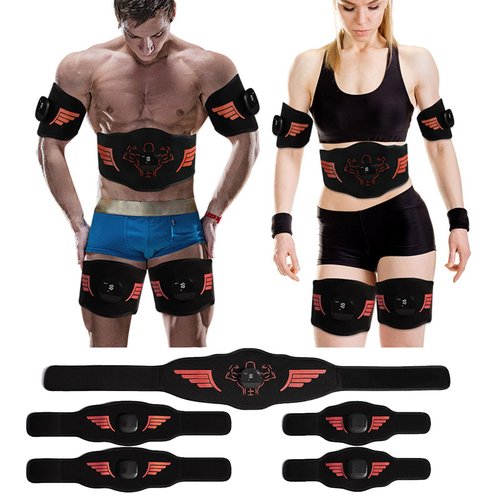 ABS Stimulator, Fitness Belt, Powered Wireless Muscle Stimulator for Gym & Home Use, for Muscle Conditioning