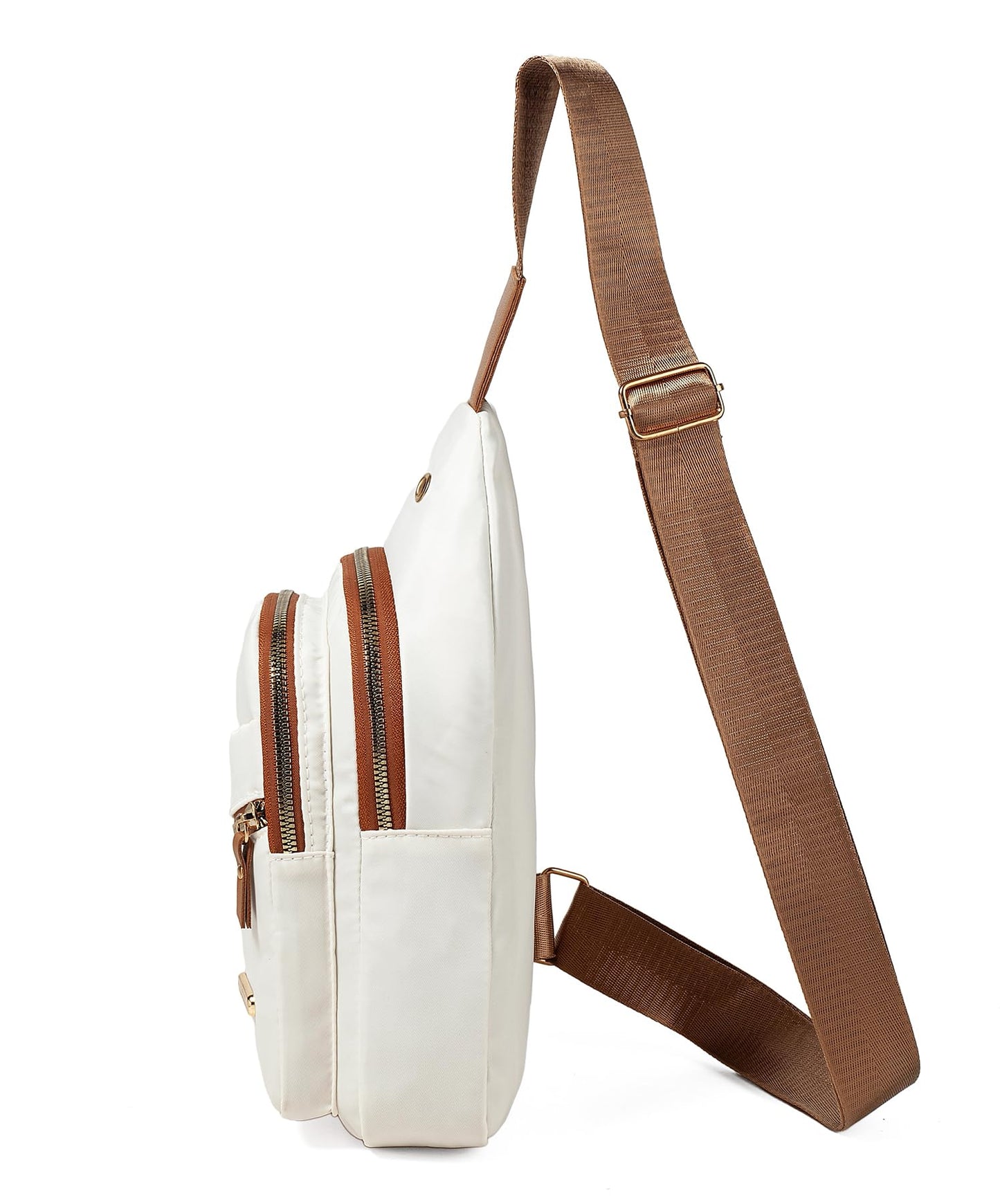 YAZEKOUS Small Sling Bag for Women Men Crossbody Sling Backpack Casual Daypack Backpack Cross Body for Travel Outdoor
