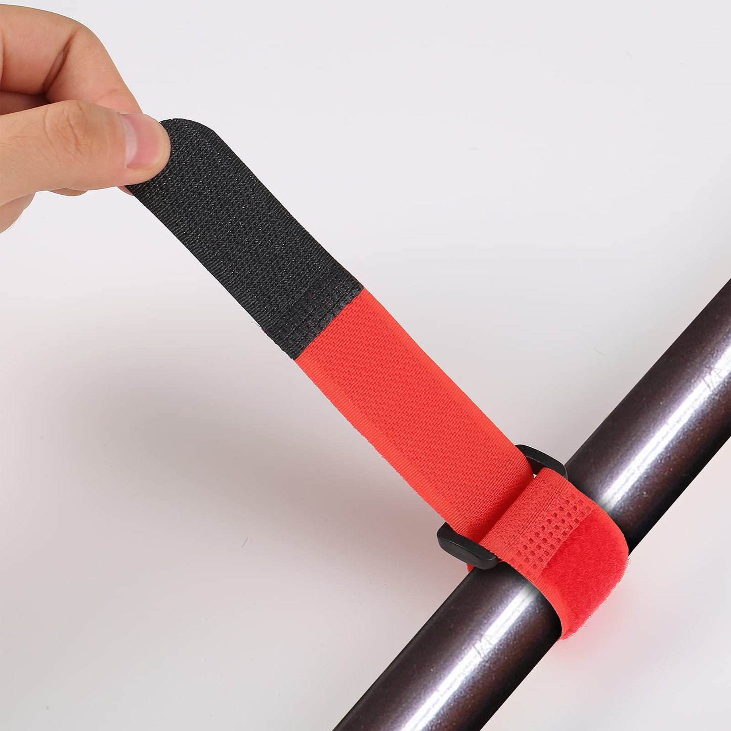 Riakrum Fishing Rod Straps Rod Ties Fishing Pole Belt Straps Holder Strap(Multi Color,20 Pieces)