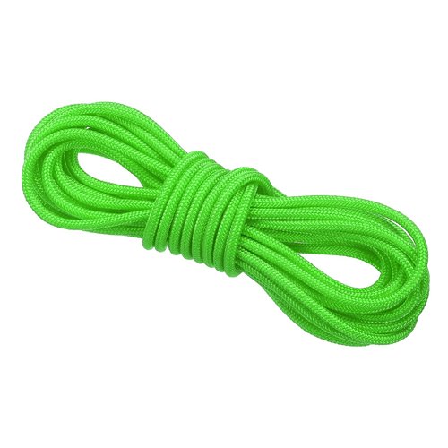 PATIKIL Archery D Loop Rope 10 FT, Bow D Loop String Release Material Nock Wire Nocking Loop Buckle Ring for Compound Bowstring, Bright Green