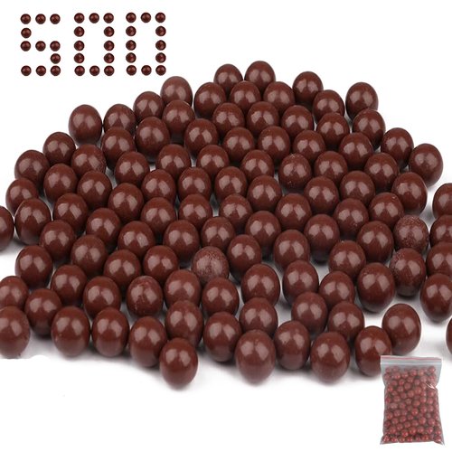 Biodegradable Clay Slingshot Ammo for 3/8 Inch - Straight & Precise Practice Slingshot Ammo - 500pcs Nontoxic Pocket Slingshot Ammo