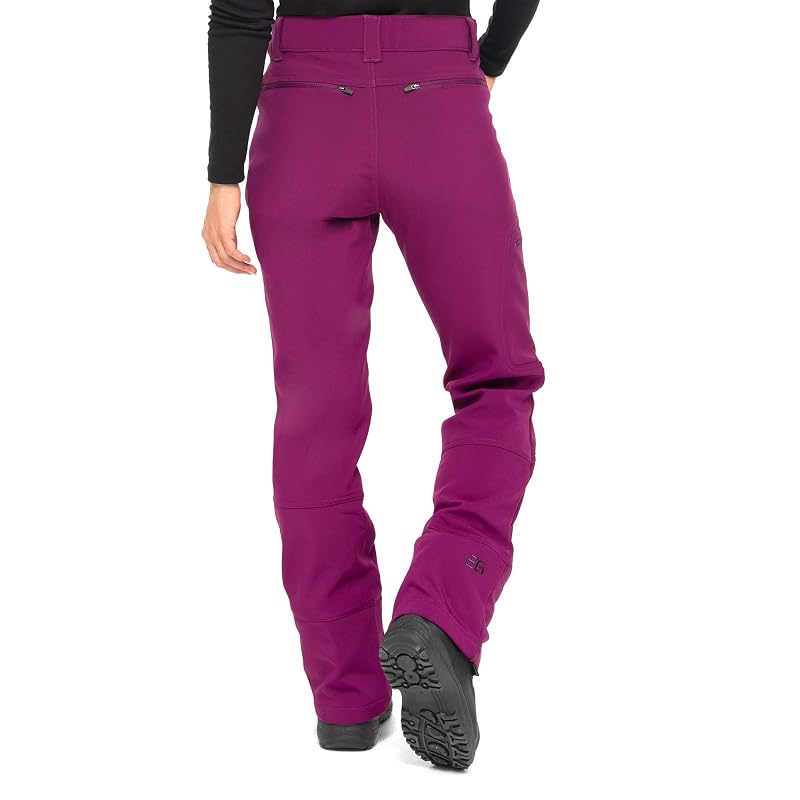 Arctix Women's Sarah Fleece-Lined Softshell Pants Plum, Large/31" Inseam