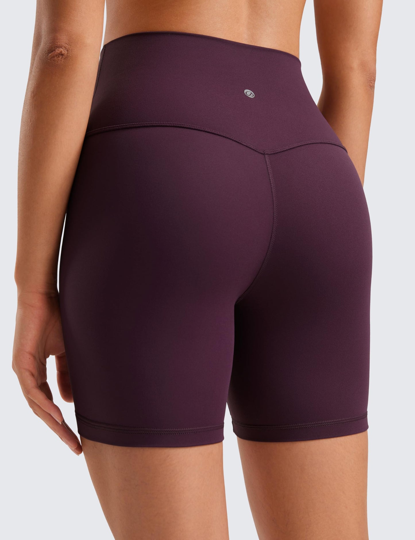 CRZ YOGA Butterluxe Biker Shorts 6" Deep Purple X-Large