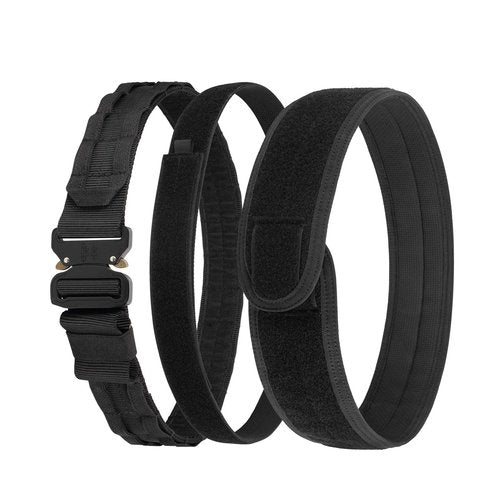 VISMIX Tactical Belt, Quick Release 1.75" MOLLE Battle Belt with Inner Belt and Anti-Slip Pad- Heavy Duty Battle Belts
