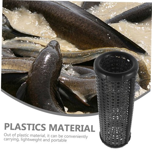 VICASKY Crayfish Trap Folding EEL Trap Shrimp Trap Minnow Trap Versatile Reusable Fish Net Trap Easy to Assemble