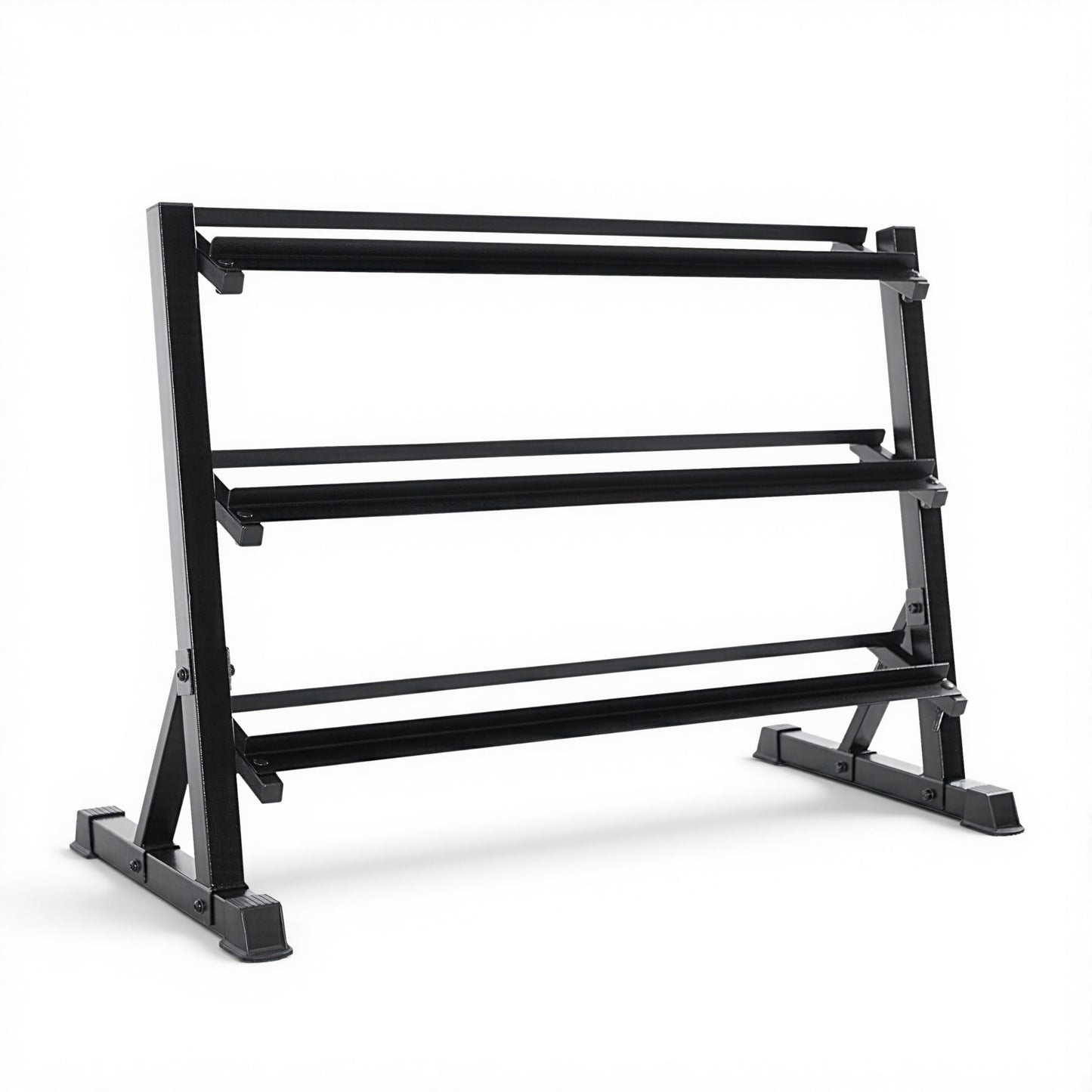 CAP 51-Inch 3-Tier Hex Dumbbell Storage Rack, Holds 5–50lb Pairs