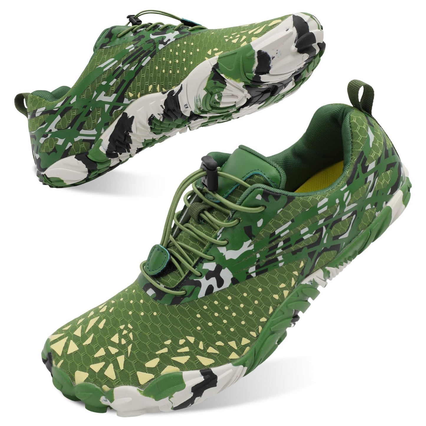 Scurtain Unisex Mens Womens Athletic Hiking Water Shoes Quick Dry Barefoot Aqua Shoes Swim Shoes Beach Shoes with Drainage