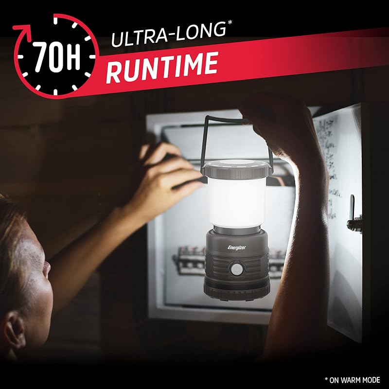 Energizer LED Lantern X1500 — 2-Pack, IPX4 Water Resistant, 1500 Lumen Camping Lights