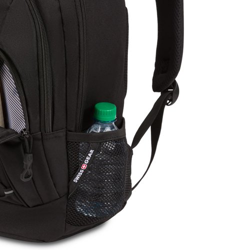 SwissGear 1186 Bungee Backpack, Black, 17-Inch