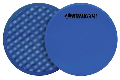 Kwik Goal Flat Round Marker (Pack of 10), Blue