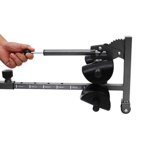 BIXIBIN Inline Back Stretch Training Bench, Manual Home Tension Relief Back, Neck Decompression Neck Stretcher, for Neck & Spine Relief, Adjustable, Portable Home Office Gym, 286.6lbs
