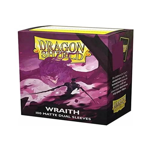 Dragon Shield Dual Matte Wraith Standard Size 100 ct Card Sleeves Individual Pack