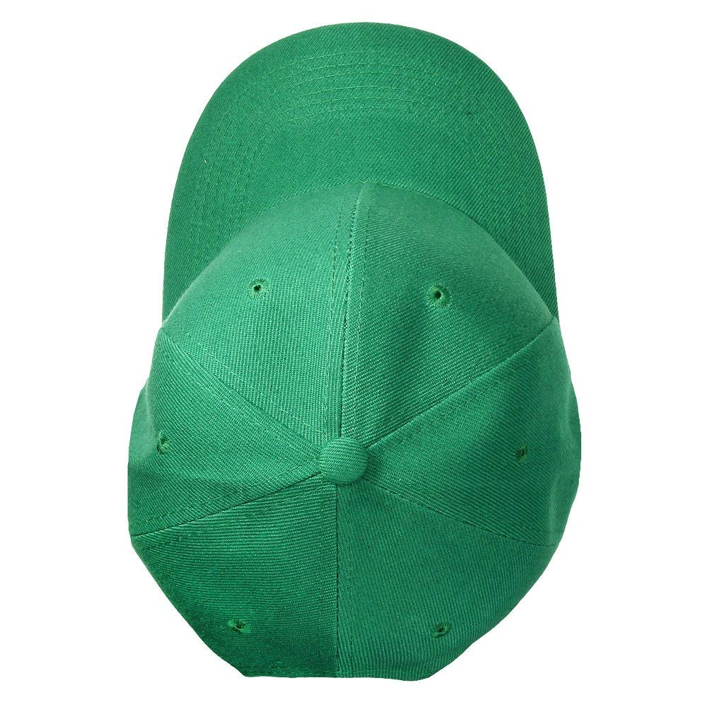 Falari Baseball Cap Adjustable Size for Running Workouts and Outdoor Activities All Seasons (1pc Kelly Green)