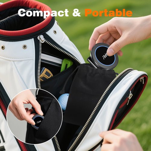 Roykaw Magnetic Golf Cart Phone Holder Compatible with MagSafe iPhone Holder 12/13/14/15/16, Portable Push Cart Phone Mount for Gym, Compatible with EZGO/Club Car/Yamaha & All Metal-Body