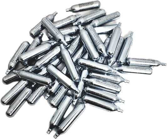 12 Gram CO2 Premium Cartridges for Paintball and Airsoft