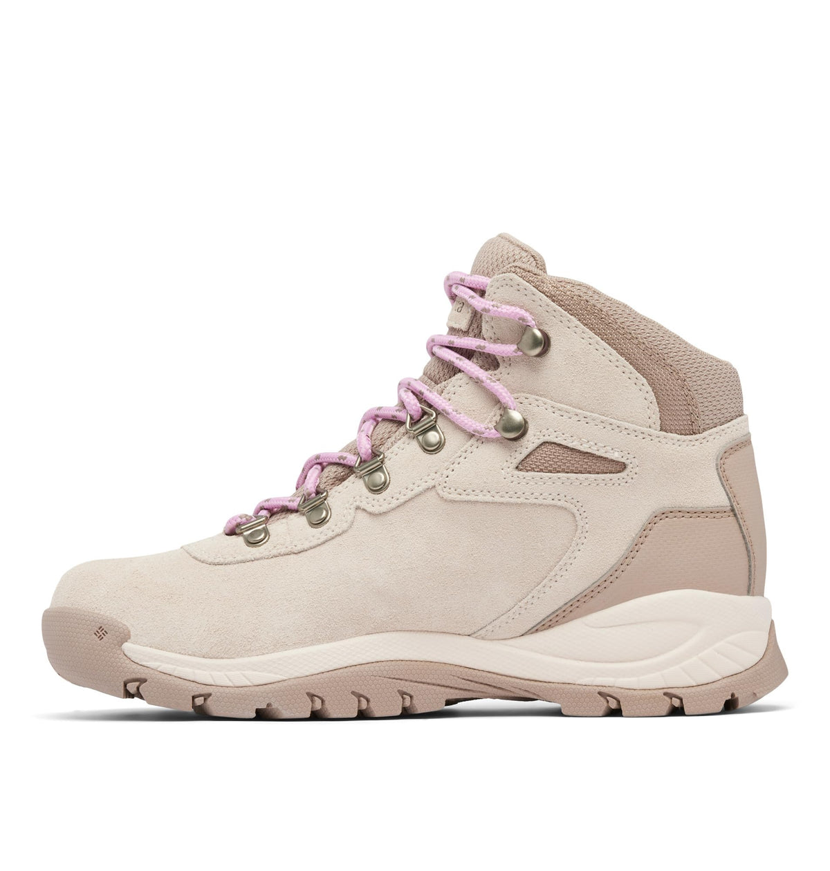 Columbia Womens Newton Ridge Plus Waterproof Amped, Dark Stone/Cosmos, 10 Wide