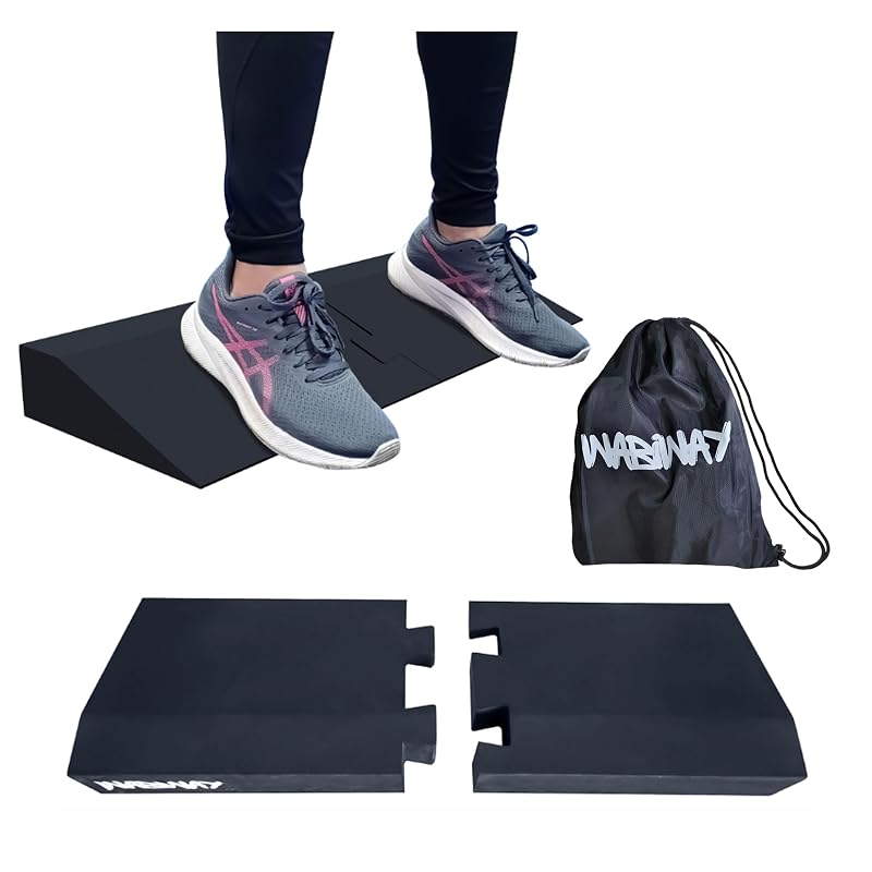 Squat Wedge Block – 2-in-1 Slant Board for Squats & Calf Raises, Lightweight EVA