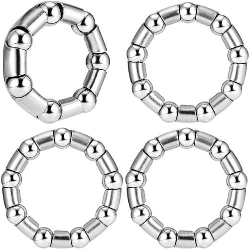 VANSIHO 4pcs Crank Bearing 5/16??Ball Size x 9 Balls - Precision Engineered for BMX, Beach Cruiser, and Stretch Bicycles (B-020B)