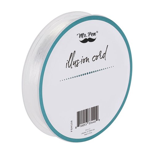 Mr. Pen- 218 Yard Nylon Fishing Line, Clear String for Hanging Decorations