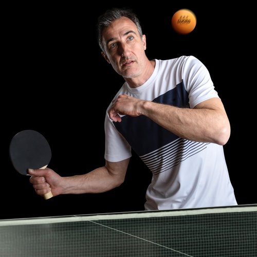 LUOXG Ping Pong Balls, Ping Pong Balls 20 Pack, Orange Table Tennis Balls, 3 Star Table Tennis Balls, Suitable for Beginners and Professionals