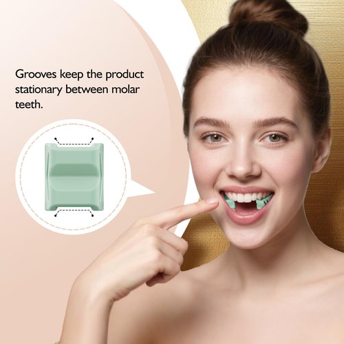 Azrra Jaw Exerciser for Women & Men, 4 Resistance Levels (8pcs) Jawline Shaper Exerciser, Jaw Trainer Double Chin Eliminator for Jawline Face Toning & Strengthening