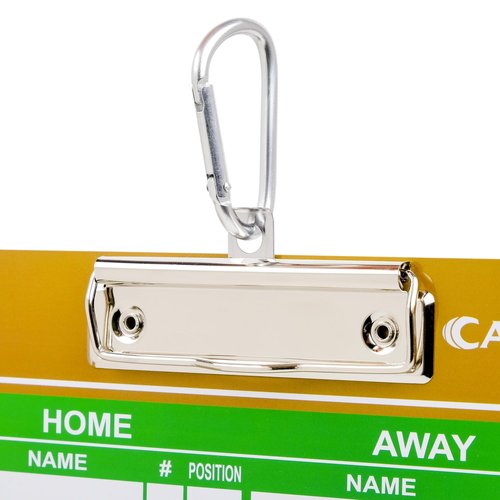 Cannon Sports Dry Erase Coaches Board with Marker - Double-Sided Dry Erase Coaching Board for Baseball, Basketball, Football, Soccer, and Hockey - Perfect for Practices and Games (Baseball)
