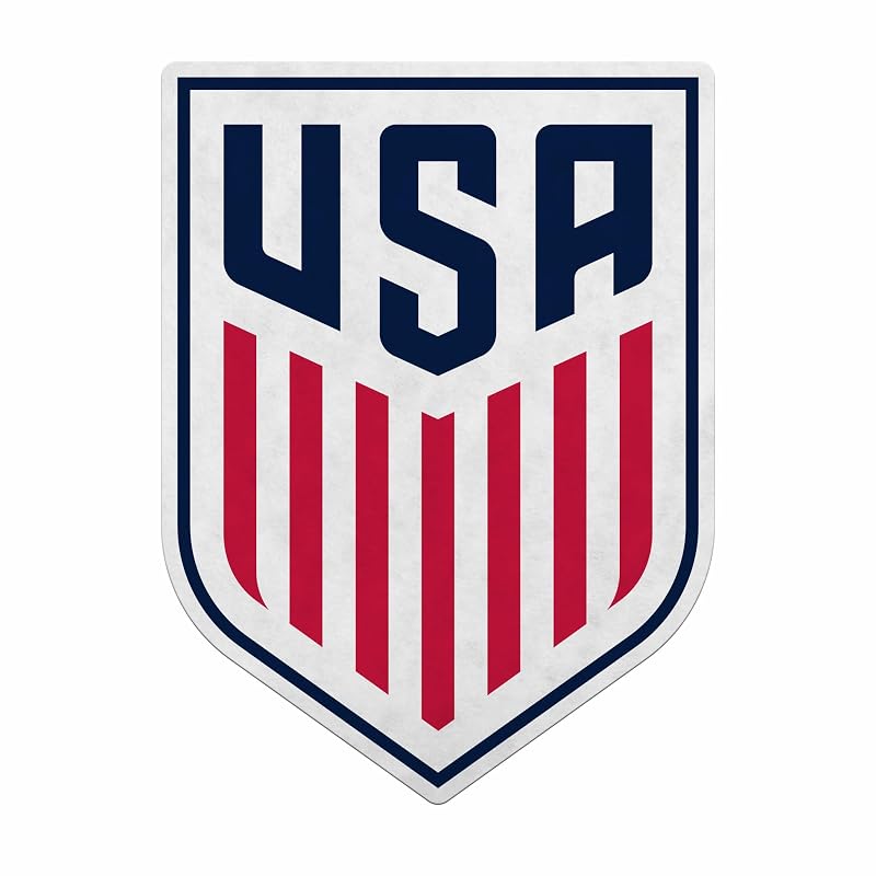 US Soccer Shape Cut Pennant - 18" Felt Wall Decor, Rico Industries