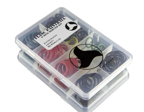 Flasc Paintball WGP Autococker Oring kit with 5X Rebuilds Color Coded