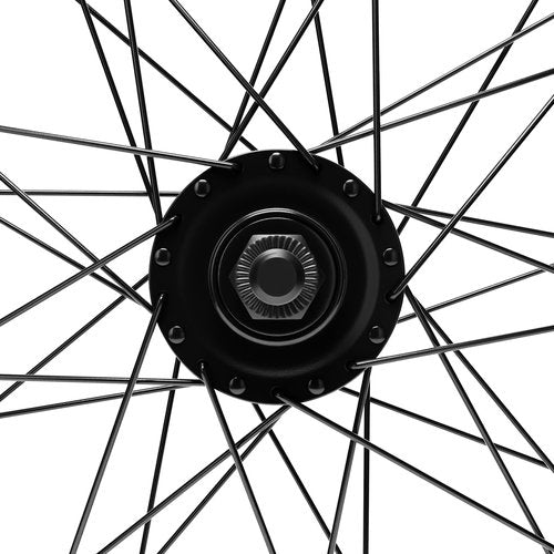 BBR Tuning Heavy Duty 12 Gauge 26Inch x 1.25 Inch Rear Bike Rim - Bicycle Wheel - Mountain Bicicleta - Disc Brake Ready - Black