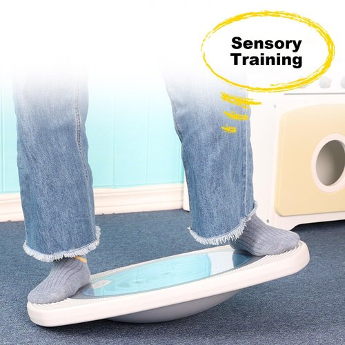 Balance Board with Maze for Kid, 20 Inch Balance Board Professional Board Anti-Slip, Open Ended Learning Tool for Office Classroom Home